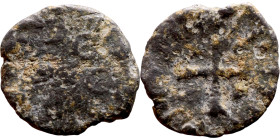 Ottoman Empire (XIV-XX century) Bronze Coin. Obverse: Arabic inscription. Reverse: Arabic inscription

15mm 1.64g