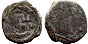 Ottoman Empire (XIV-XX century) Bronze Coin. Obverse: Arabic inscription. Reverse: Arabic inscription

17mm 3.15g