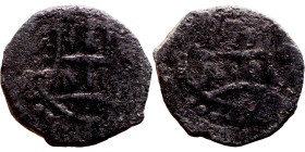 Ottoman Empire (XIV-XX century) Bronze Coin. Obverse: Arabic inscription. Reverse: Arabic inscription

15mm 1.60g