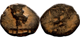 Ottoman Empire (XIV-XX century) Bronze Coin. Obverse: Arabic inscription. Reverse: Arabic inscription

18mm 1.65g

Artificial sand patina