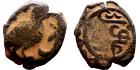 Ottoman Empire (XIV-XX century) Bronze Coin. Obverse: Arabic inscription. Reverse: Arabic inscription

12mm 1.64g

Artificial sand patina