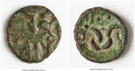 BRITAIN. Corieltavi. Ca. 60-20 BC. AE fourree stater core (21mm, 4.67 gm, 6h). Fine. Ancient forgery of South Ferriby type, ca. 40-10 BC. Deconstructe...