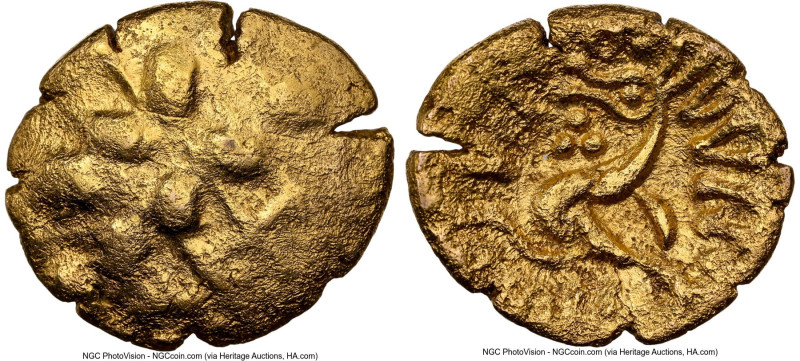 BRITAIN. Corieltavi. Volisios Dumnocoveros (ca. AD 35-40). AV stater (20mm, 3.93...