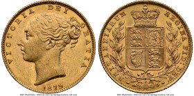 Victoria gold "Shield" Sovereign 1879-S MS62 NGC, Sydney mint, KM6, S-3855. HID09801242017 © 2024 Heritage Auctions | All Rights Reserved www.HA.com/T...