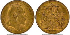 Edward VII gold Sovereign 1910-M MS62 NGC, Melbourne mint, KM15, S-3971. HID09801242017 © 2024 Heritage Auctions | All Rights Reserved www.HA.com/Texa...