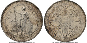 Victoria Trade Dollar 1899-B UNC Details (Cleaned) NGC, Bombay mint, KM-T5, Prid-8. From the Charles R. Meeker Collection HID09801242017 © 2024 Herita...