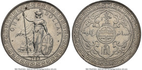 Edward VII Trade Dollar 1902-C UNC Details (Cleaned) NGC, Calcutta mint, KM-T5, Prid-14. From the L. William Libbert Collection HID09801242017 © 2024 ...