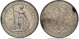 George V Trade Dollar 1911-B MS62 NGC, Bombay mint, KM-T5, Prid-21. From the L. William Libbert Collection HID09801242017 © 2024 Heritage Auctions | A...