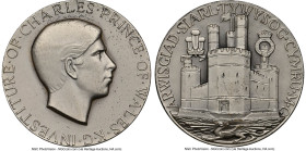 Elizabeth II silver 3-Piece Lot of Certified "Investiture - Charles Prince of Wales" Medals 1969 NGC, 1) Medal MS65 1969-Dated, 58mm. 2) Matte Medal M...