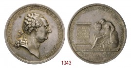 In memoria della morte di Luigi XVI 1793, Vienna op. Baldenbach (B), AR gr 26,28g. Ø46,2mm. [1,7mm. AETERNAE•MEMORIAE•LVDOVICI•XVI•FRANC•REG•PII•OPT•P...