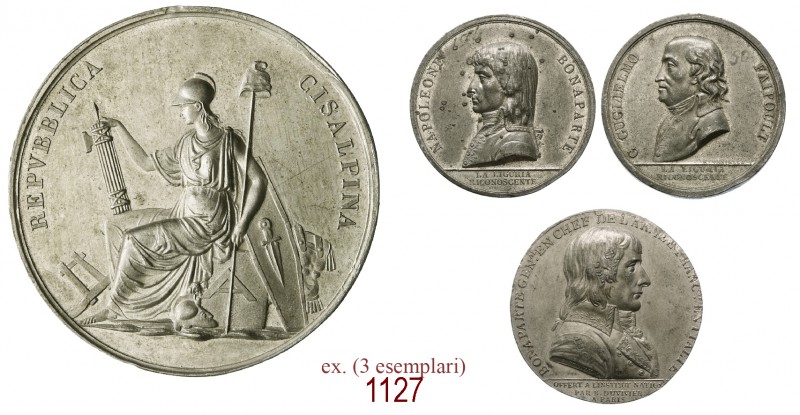 1)       Fondazione della Repubblica Cisalpina 1797, Milano op. Manfredini, stag...