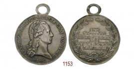 Medaglia al merito per gli ufficiali austriaci per le Vittorie in Tirolo 1797, Vienna op. Wirt, AR 17,77g. Ø39,9mm. [1,4mm. FRANZ II•R•K•ERZH•ZU OEST•...