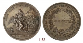 Luigi Cocastelli, Comandante Generale dell'armata austriaca in Italia, per il ristabilimento dell'ordine cittadino, 1799, Brescia op. Salwirck, Æ 40,3...