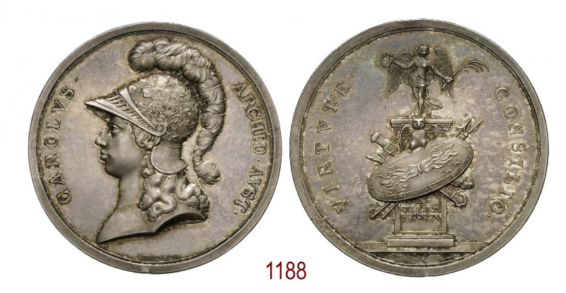 Vittorie Austriche sui Francesi 1799, Vienna op. Baldenbach, AR 26,23g. Ø48,2mm....