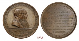 Colonna Dipartimentale della Senna e della Marna, 1800 (an 8), Parigi op. Gatteaux, Æ 98,21g. Ø59,8mm. [5,4mm. Come precedente. Bramsen 64. Essling 84...