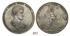 Ristabilimento sul trono di Spagna di Ferdinando VII, 1814, Madrid op. Rodriguez, AR 51,64g. Ø46,1mm. [3,4mm. FERDINANDO VII HISP. ET IND.REGI. PROFLI...