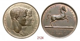 Arrivo di Julia Maria moglie di Giuseppe Napoleone a Napoli 1808, Napoli, Æ 21,02g. Ø41,7mm. [2,7mm. Come la precedente. D'Auria 76. Ricciardi 77. Sic...