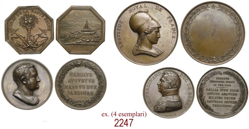 1)       Luigi XVIII Coches dell'Alta Senna 1797 (an 6), Parigi, Æ 13,69g. Ø32,5...
