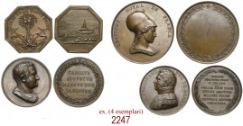 1)       Luigi XVIII Coches dell'Alta Senna 1797 (an 6), Parigi, Æ 13,69g. Ø32,5mm. [1,9mm. Gettone ottagonale. COCHES DE LA HAUTE SEINE Cornucopia tr...