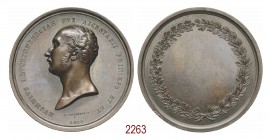 Omaggio a Eugenio Beauharnais conte di Leuchtenberg, Principe di Eichstadt, 1819, Milano op. Putinati, Æ 143,90g. Ø67,7mm. [6,8mm. EVGENIVS LEVCHTENBE...