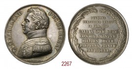 Assassinio di Carlo Ferdinando Duca di Berry, 1816, Parigi op. Gayrard & De Puymaurin, AR 36,92g. Ø41,1mm. [3,0mm. CH•FERDINAND DUC DE BERRY Busto in ...