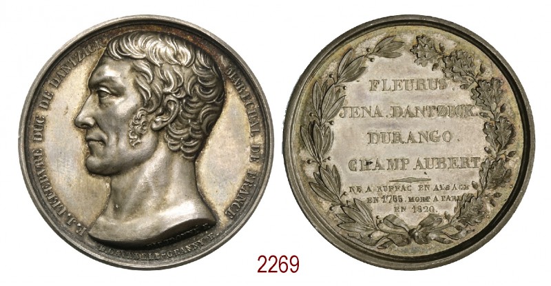 Morte del Maresciallo Lefebvre Duca di Danzica, 1816, Parigi op. Dieudonnè, AR 3...
