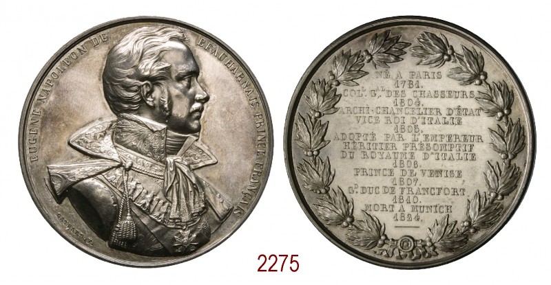 Morte di Eugenio Beauharnais (1781-1824), Principe di Venezia, Viceré del Regno ...