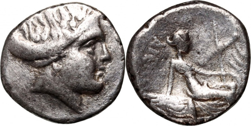 Greece, Euboia, Histiaia, Tetrobol 300-200 BC Weight 1,42 g, 12 mm. Waga 1,41 g,...