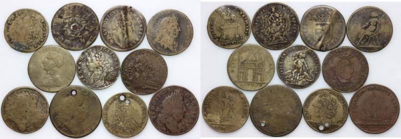 France, token set, (11 pieces)