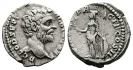 Clodius Albinus as Caesar, 193-196 AD. AR Denarius. (17,8 mm, 3,56 g.). Rome, 193-195 AD. D CLOD SEPT ALBIN CAES, bare head of Clodius Albinus to righ...