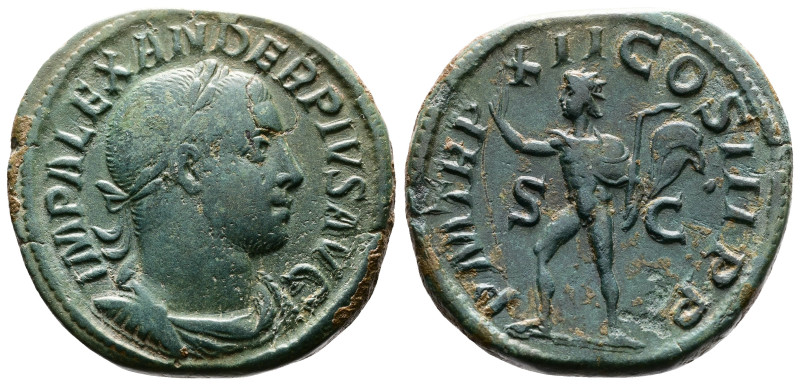 Severus Alexander, 222-235 AD. AE Sestertius (31 mm, 22,77 g.). Rome, 234 AD. IM...