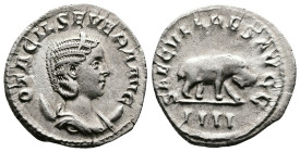 Otacilia Severa, 244-249 AD. AR Antoninianus (22 mm, 3,73 g.). Rome, 248 AD. OTACIL SEVERA AVG Diademed and draped bust of Otacilia Severa set to righ...