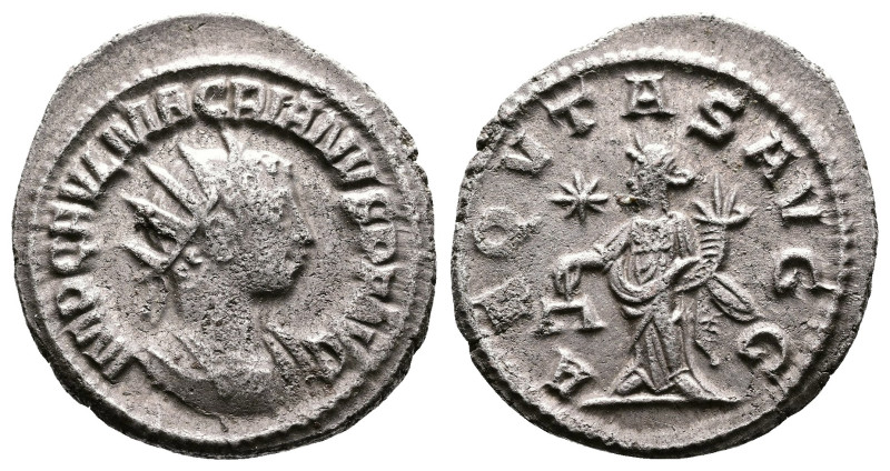 Macrianus, usurper, 260-261 AD. Billon Antoninianus (22 mm, 3,83 g.), Samosata. ...