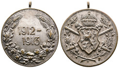 Bulgarian Kingdom, Boris III, 1918-1943. Commemorative Medal of the Balkan Wars 1912-1913 (32 mm, 16,40 g.).
