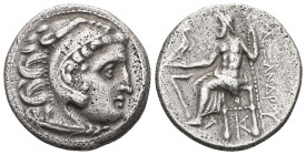 Greek Coins
Kingdom of Macedon. Antigonos I Monophthalmos. Drachm. 310-301 BC. Lampsakos. In the name and types of Alexander III. (Price-1387). (Mülle...