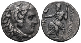 Greek Coins
Macedonian Kingdom. Alexander III the Great. 336-323 B.C. AR drachm .


Weight:4,1 gr
Diameter:17 mm