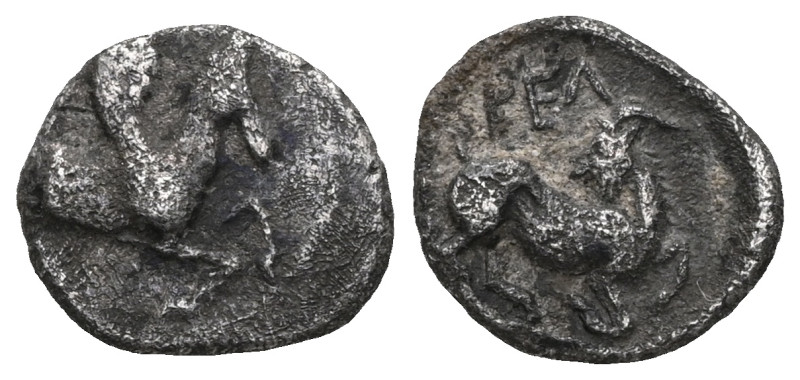Greek Coins
Cilicia, Celenderis Obol. ; Cilicia, Celenderis Obol; 425-400 BC, Ob...