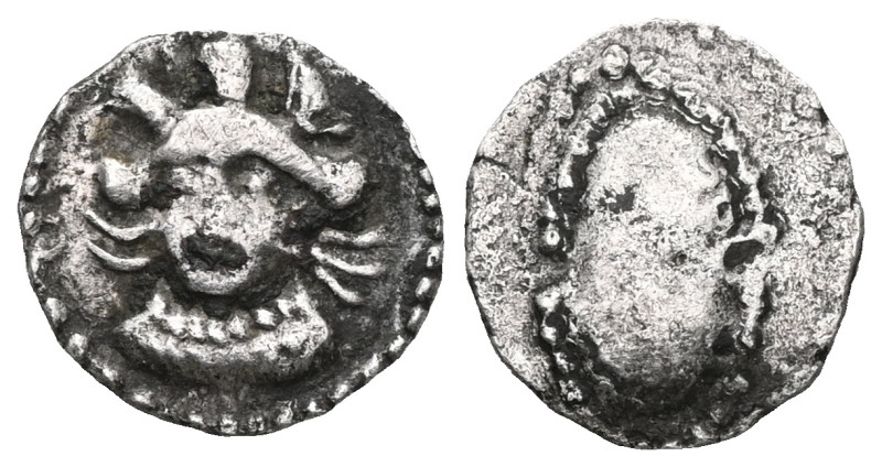 Greek
 Cilicia, Tarsos AR Obol (Silver) Balakros, satrap of Cilicia, 333-323 BC....