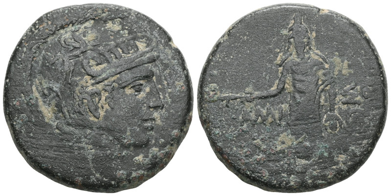 Greek
 Paphlagonia, Amastris, AE, (Bronze), Time of Mithradates VI Eupator, Circ...