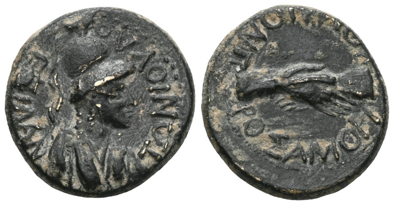 PHRYGIA
AMORION. Autonomous. Under Vespasian, bronze by L. Antonios Longinos, 69...