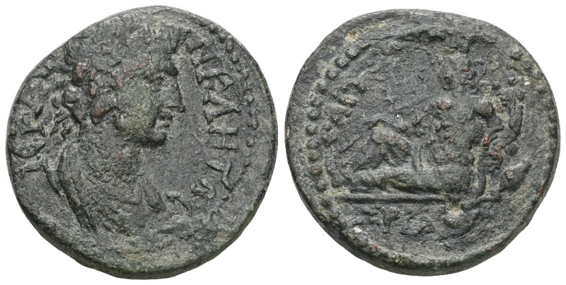 Roman Provincial , Pseudo-autonomous , bronze AE. Very fine.


Weight:8 gr
Diame...