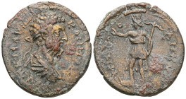Roman Provincial , Commodus AD 180-193 , AE Bronze , very fine.


Weight:19,6 gr
Diameter:33,2 mm