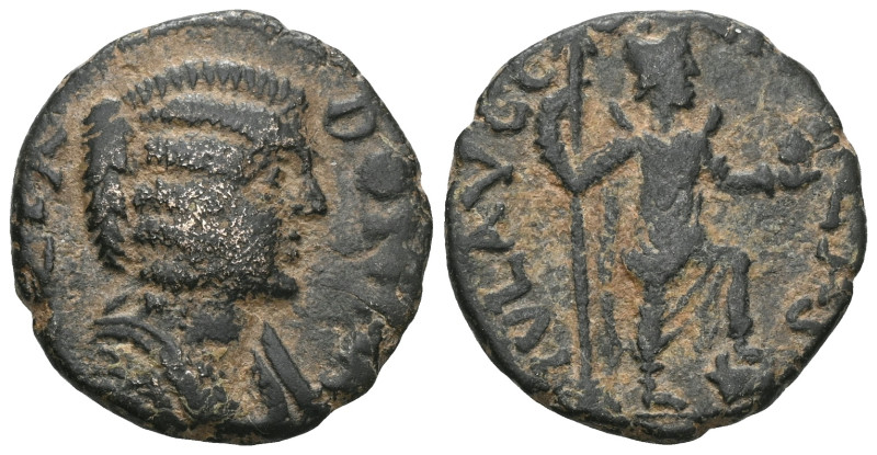 Roman Provincial
PISIDIA. Parlais. Julia Domna, 193-217. (Bronze). IVLIA DOMNA D...