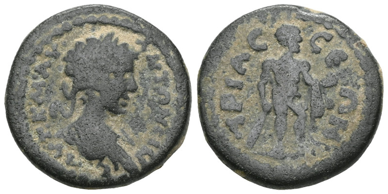 Roman Provincial , Pseudo-autonomous , bronze AE. Very fine.


Weight:5,5 gr
Dia...