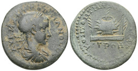 Roman Provincial
Pontos. Neocaesarea. Gordian III AD 238-244. Dated year 178 = 241/2 AD
Bronze Æ
AV K M ANT ΓOPΔIANOC CЄ, laureate, draped and cuirass...
