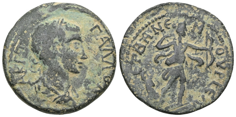 CILICIA, Anemurium. Trebonianus Gallus. 251-253 AD. Æ , Dated RY 2 (252/53 AD). ...