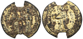 Byzantine Coins
Theodora, 1055-1056. Histamenon nomisma (Gold and Bronze ), 1055-1056. + IhS XIS DCX RCSNNTIh Christ, with cross nimbus with pellets, ...