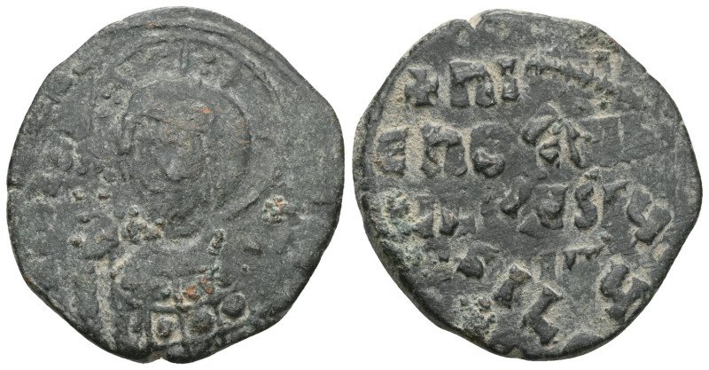 Byzantine Basil II and Constantine VIII (976-1028) Class A2 anonymous AE follis ...