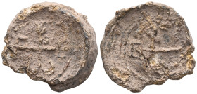 Byzantine Lead Seals, 7th - 13th Centuries.


Weight:17,1 gr
Diameter:28,4 mm