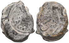 Ottoman Lead Seals , 19th Centuries.


Weight:23,1 gr
Diameter:19,6 mm
